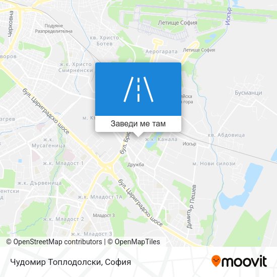 Чудомир Топлодолски карта