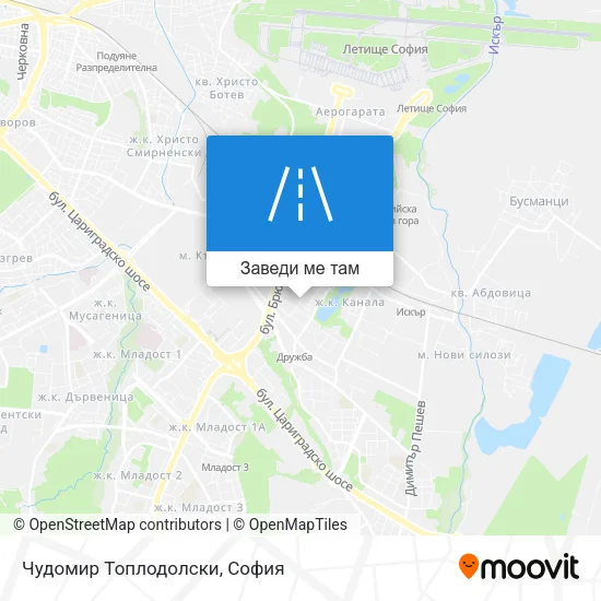 Чудомир Топлодолски карта