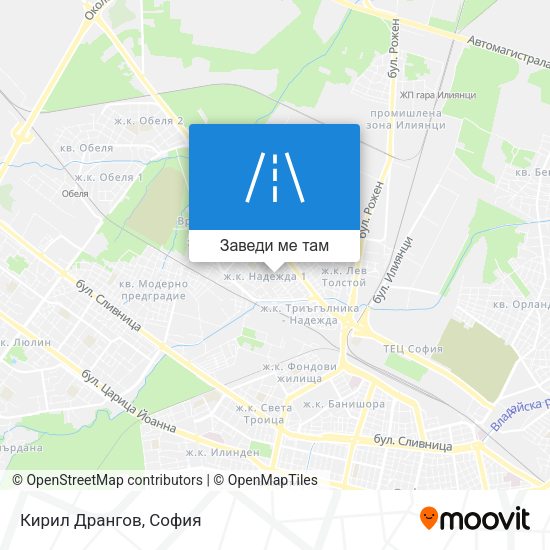 Кирил Дрангов карта