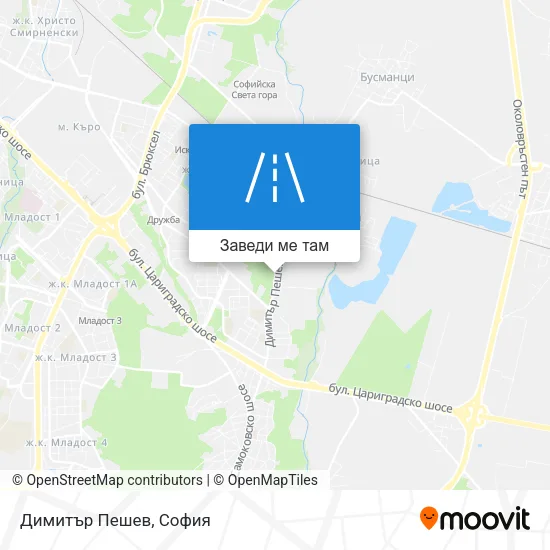 Димитър Пешев карта