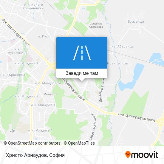 Христо Арнаудов карта