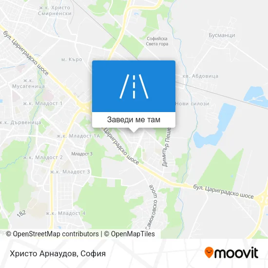 Христо Арнаудов карта