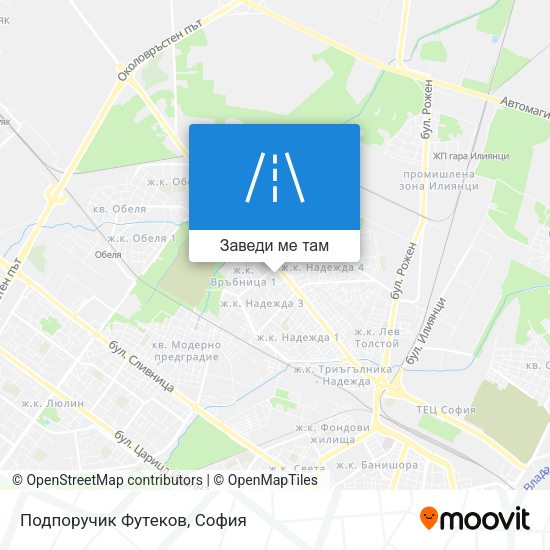 Подпоручик Футеков карта