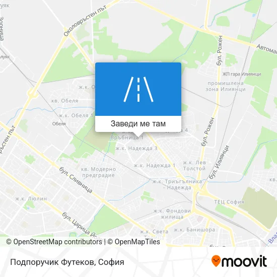 Подпоручик Футеков карта