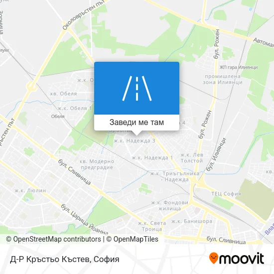 Д-Р Кръстьо Къстев карта