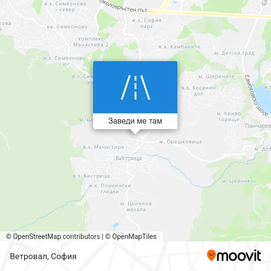 Ветровал карта