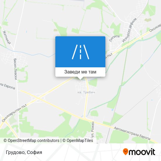 Грудово карта