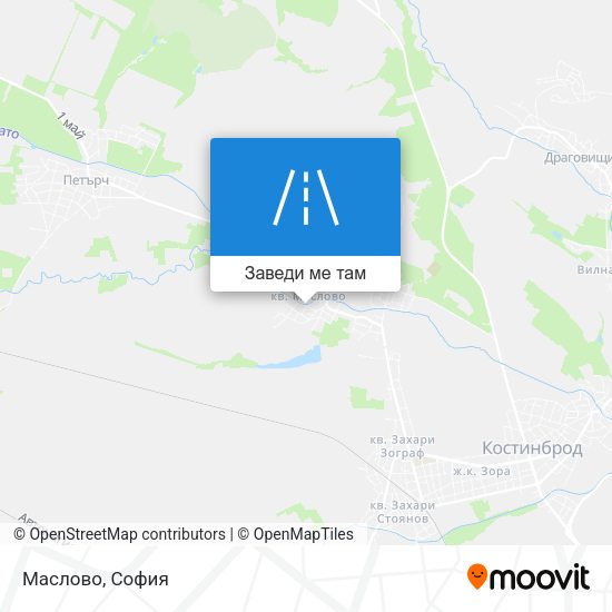 Маслово карта