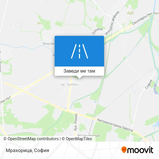 Мрахорица карта