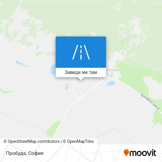Пробуда карта