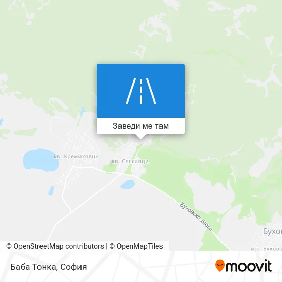 Баба Тонка карта