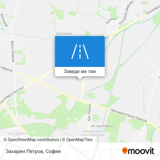 Захарин Петров карта