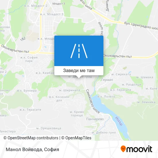 Манол Войвода карта