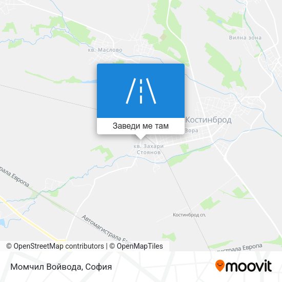 Момчил Войвода карта