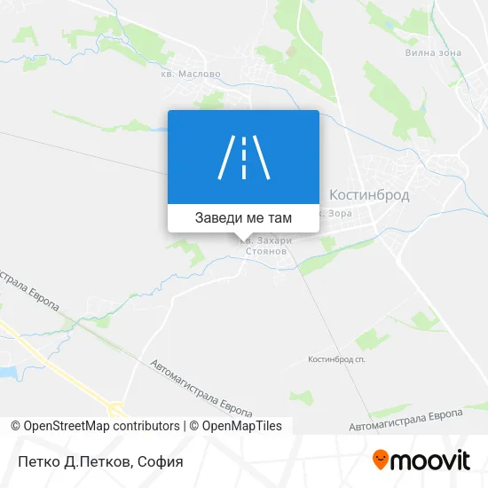 Петко Д.Петков карта