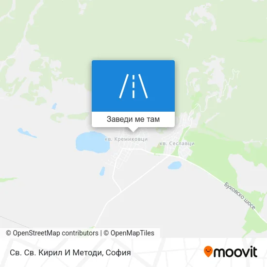 Св. Св. Кирил И Методи карта