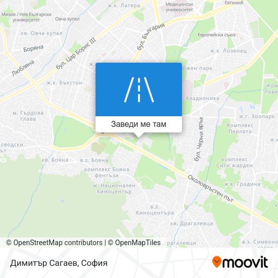 Димитър Сагаев карта