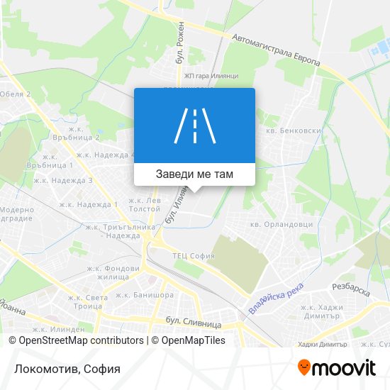 Локомотив карта