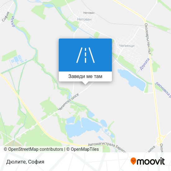 Дюлите карта