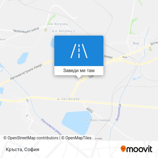 Кръста карта