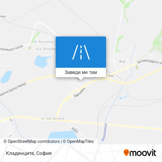 Кладенците карта