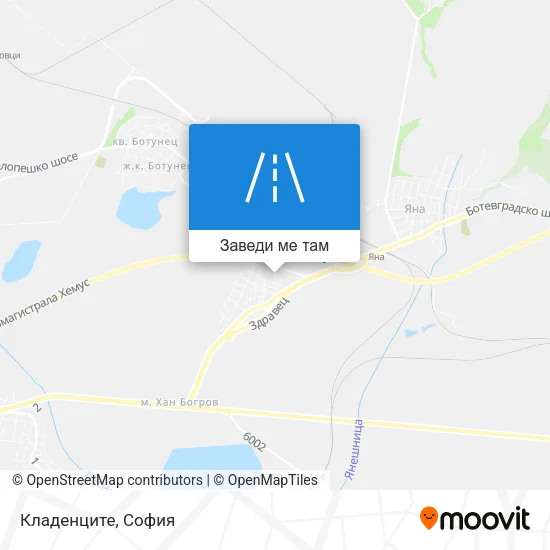 Кладенците карта