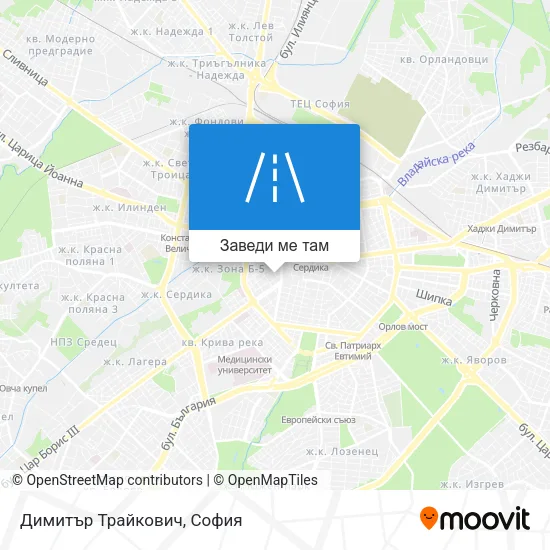 Димитър Трайкович карта