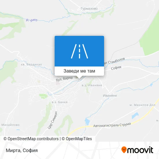 Мирта карта