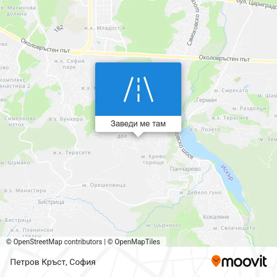 Петров Кръст карта
