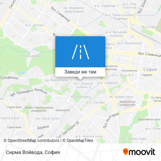 Сирма Войвода карта