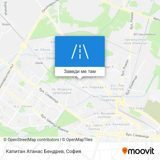 Капитан Атанас Бендрев карта