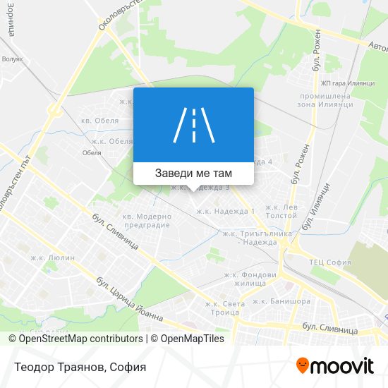 Теодор Траянов карта