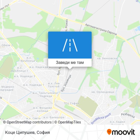 Коце Ципушев карта