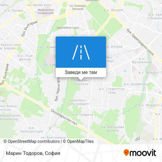 Марин Тодоров карта