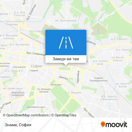 Знаме карта