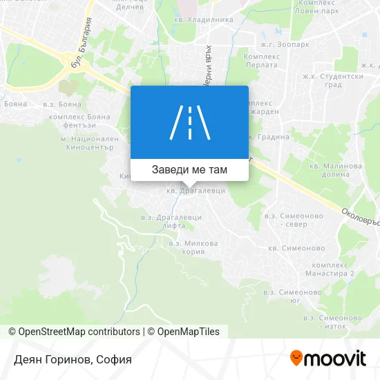 Деян Горинов карта