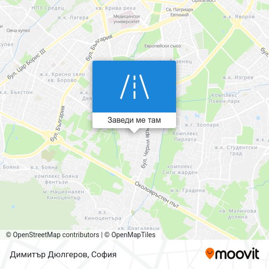Димитър Дюлгеров карта