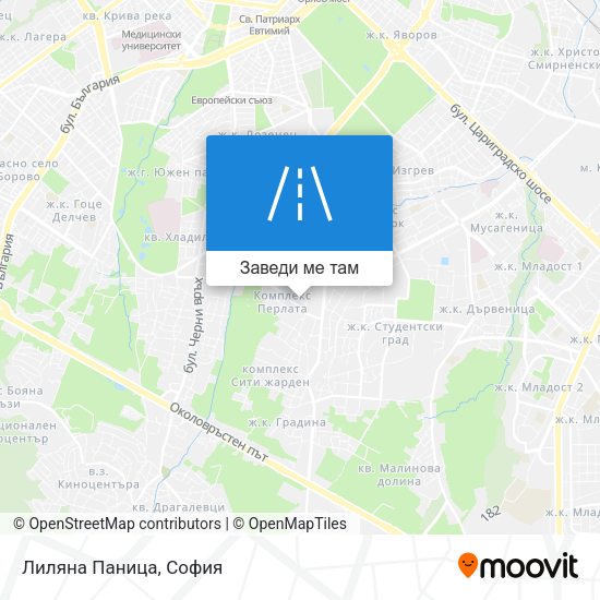 Лиляна Паница карта