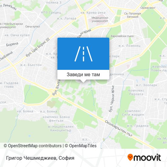 Григор Чешмеджиев карта