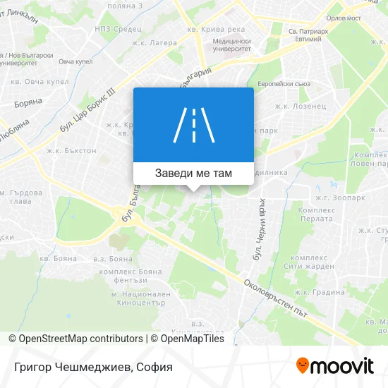 Григор Чешмеджиев карта