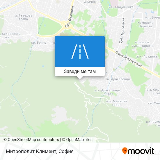 Митрополит Климент карта