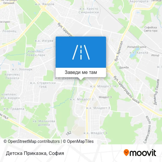 Детска Приказка карта