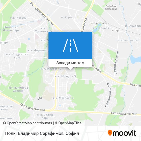 Полк. Владимир Серафимов карта