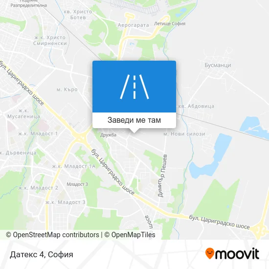 Датекс 4 карта