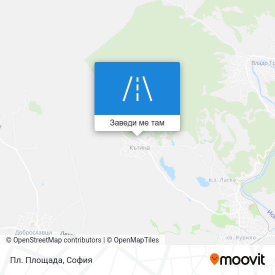 Пл. Площада карта