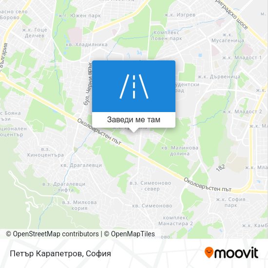 Петър Карапетров карта