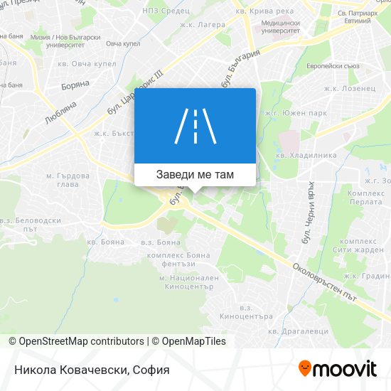 Никола Ковачевски карта