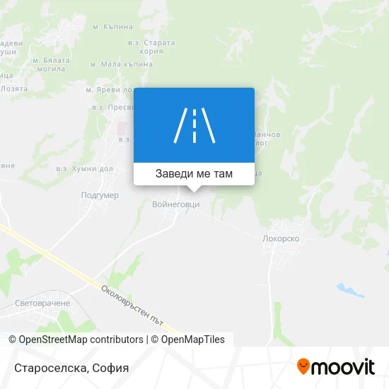 Староселска карта