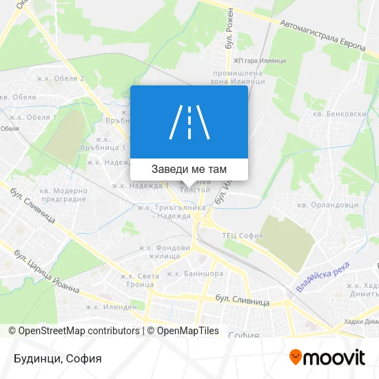 Будинци карта
