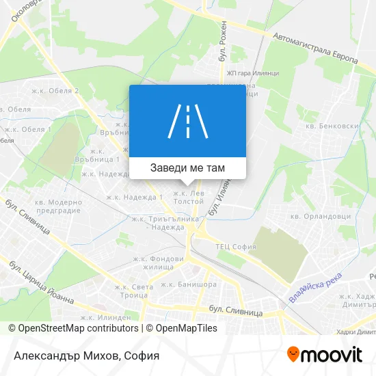 Александър Михов карта